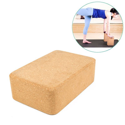 Anti inclinação Cork Yoga Block de pouco peso umidade inodora de 2 blocos - prova
