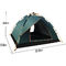 Tendas pop-up instantâneas para acampamento, barraca de acampamento automática para 3-4 pessoas, configuração dos anos 60