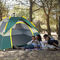O acampamento impermeável automático estala acima fácil da pessoa da barraca 3-4 estabelecido para a família