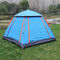 Barraca de acampamento impermeável estabelecida fácil da família com o peso leve Windproof de Rainfly