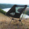 Cadeira de acampamento de dobramento compacta, cadeiras de pesca ultra de pouco peso