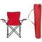 Cadeira de gramado de acampamento da cadeira de dobradura da praia de pouco peso com suporte de copo