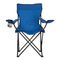 Dobra fácil de Carry Camping Chair 264lbs da trombeta para fora da cadeira de praia com suporte de copo