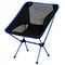 Cadeira de acampamento Backpacking dobrável de acampamento da cadeira de dobradura da praia de alumínio